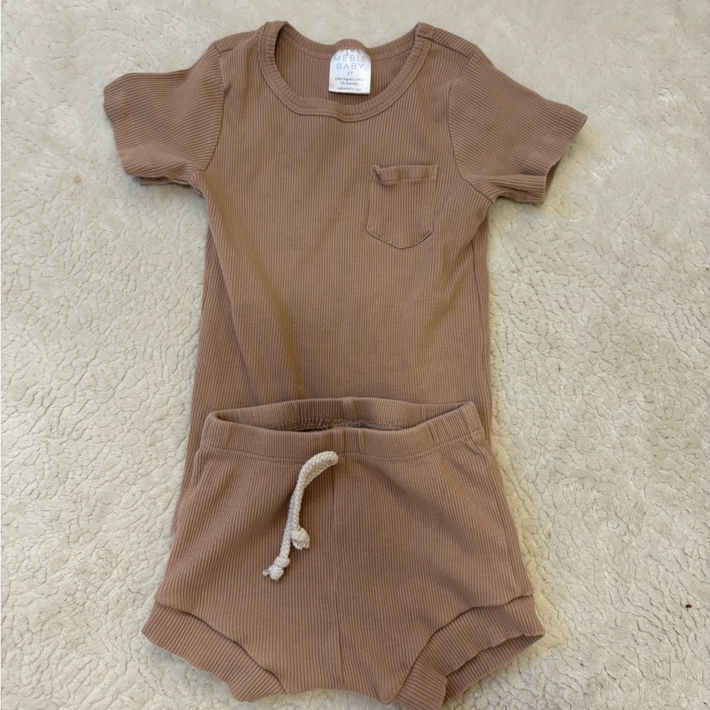 Brown Kids Pajama Set